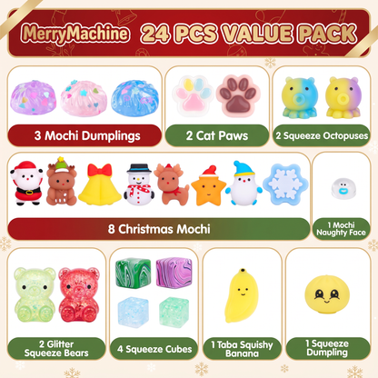 MerryMachine™ Christmas Squishy Advent Calendar